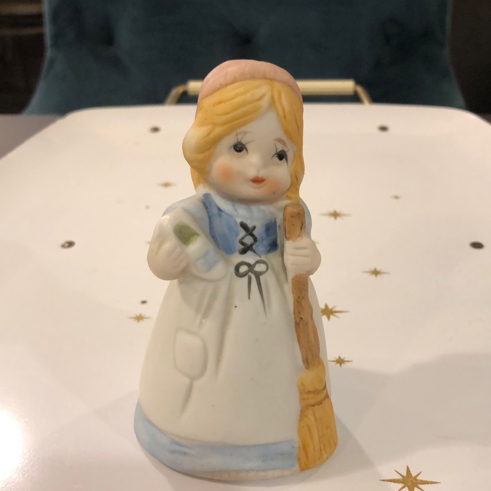 Vintage Bell from Jasco Adorabelles Bisque
